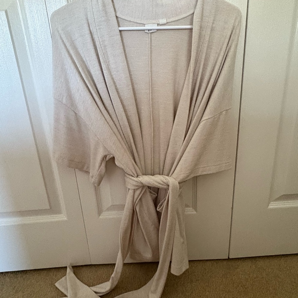 GAP Light Beige Knit Cardigan